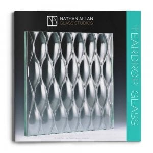 Teardrop Glass Architectural Glass Decorative