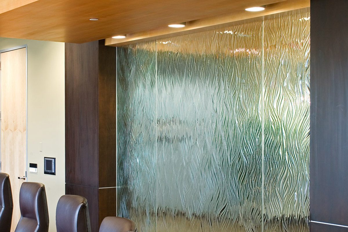 willow decorative glass partition