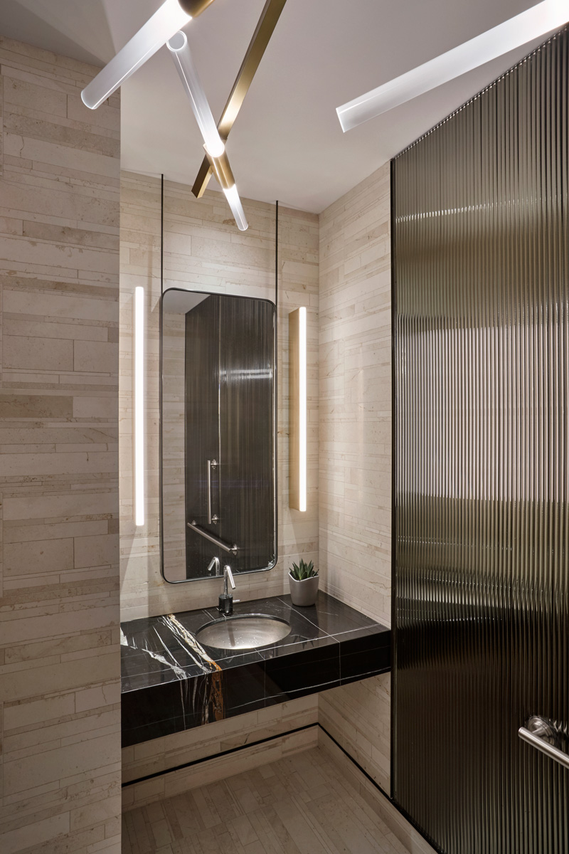 Ballston Point Channel Bronze Silvered Glass Ballston Point Channel Bronze Silvered Glass