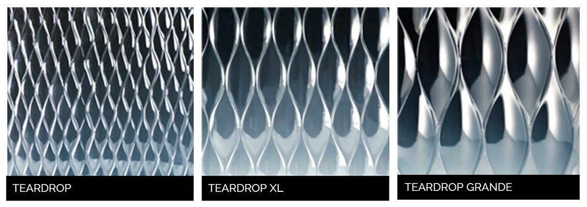teardrop glass | architectural decorative