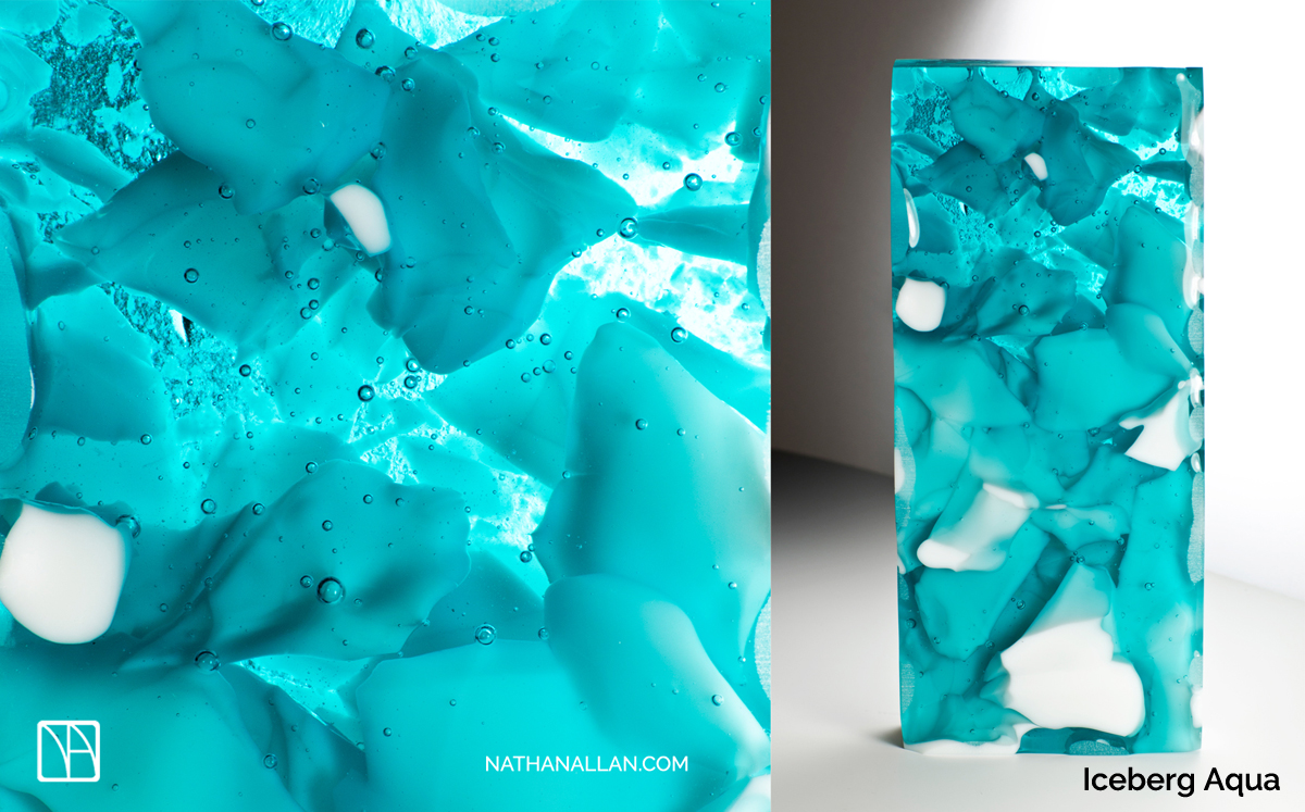 Iceberg Decorative Glass