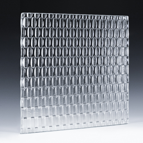 Binary XL Low Iron Textured Glass side