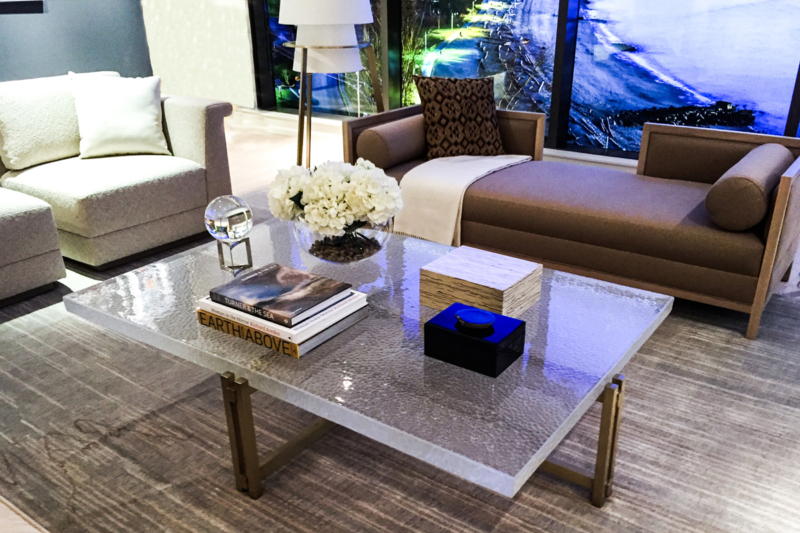 Architectural Textured Glass Furniture Made By Nathan Allan Glass