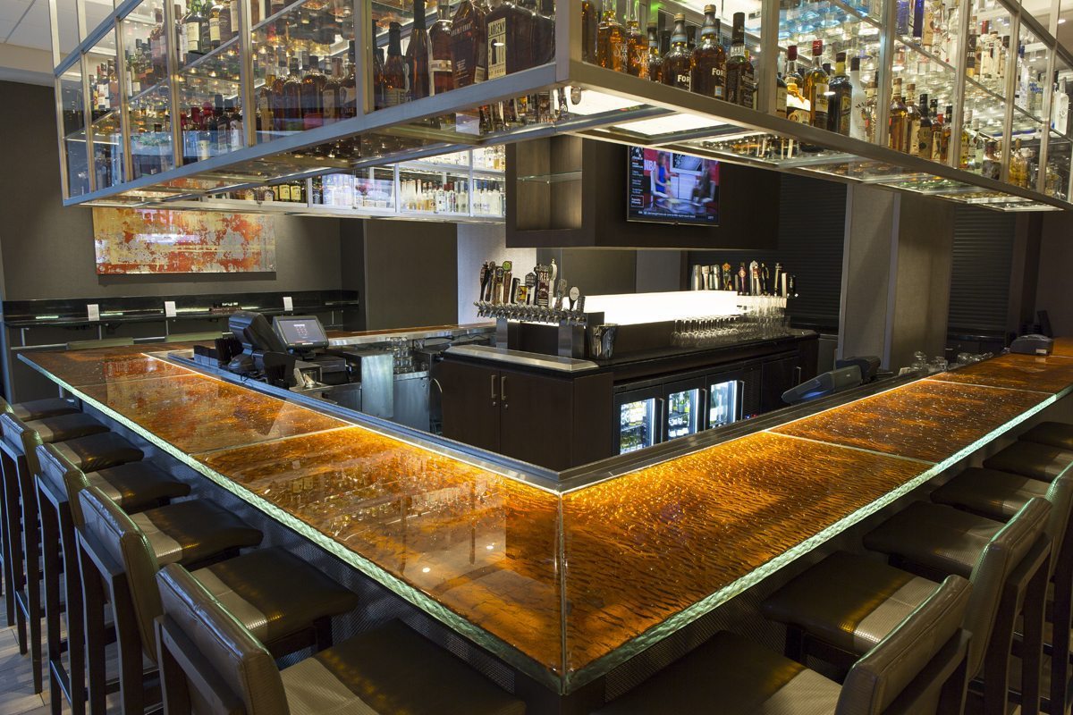 Anaheim Marriott Thick Glass Countertop Anaheim Marriott Thick Glass Countertop