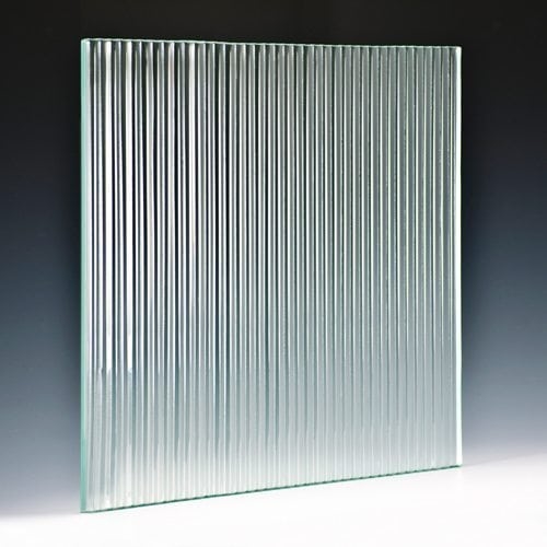 Fluted Architectural Cast Glass