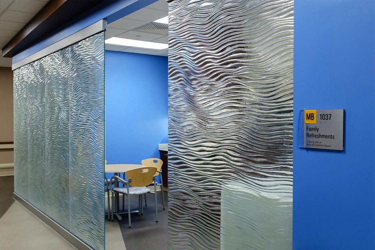 mirage texture decorative glass partitions