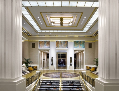 Waldorf Astoria Hotel Sphere Glass