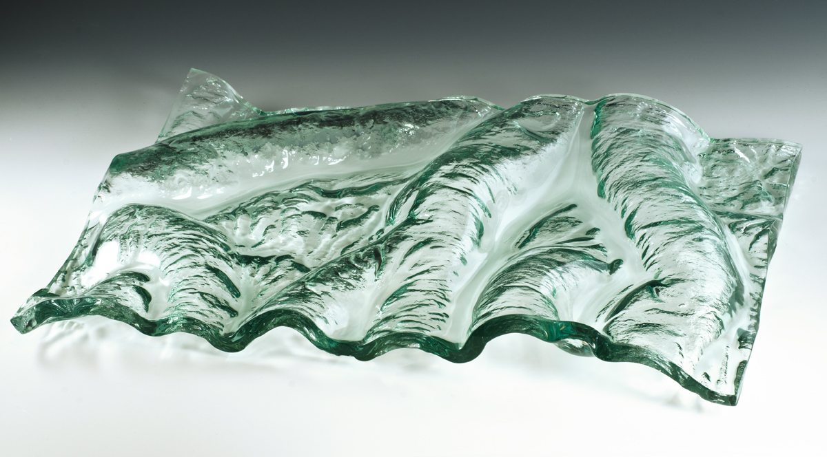 flow in kiln formed glass