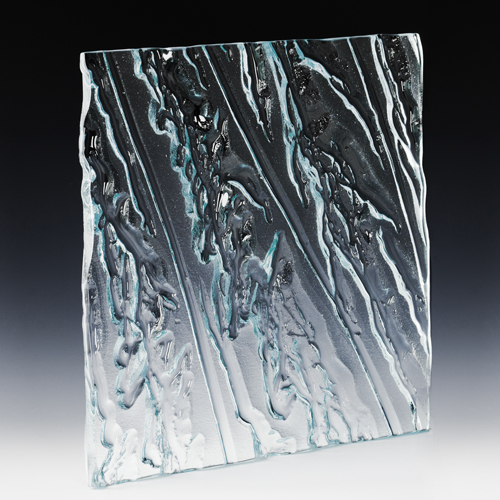 Avalanche Low Iron Textured Glass side