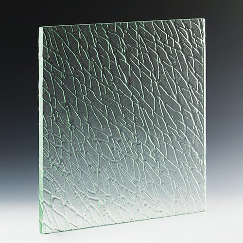 Lava Textured Glass for your next glass project | Thick Textured Glass