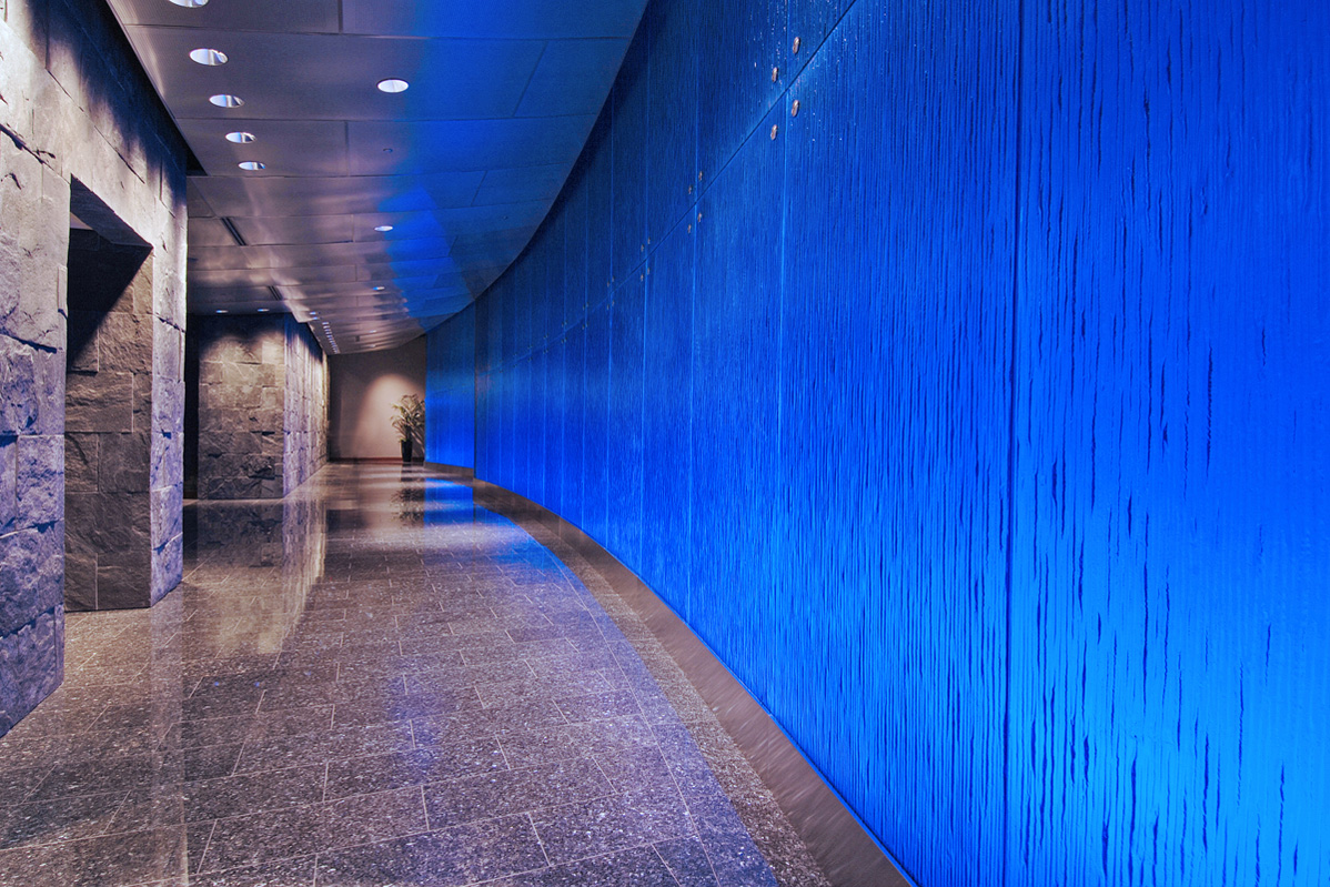 Hayden Ferry Textured Glass Walls