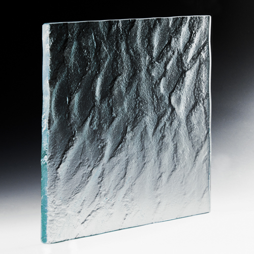 Slate Low Iron Textured Glass side