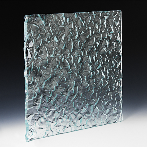 Arctic Ice Low Iron Textured Glass side
