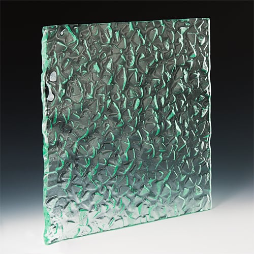 Arctic Ice Textured Glass