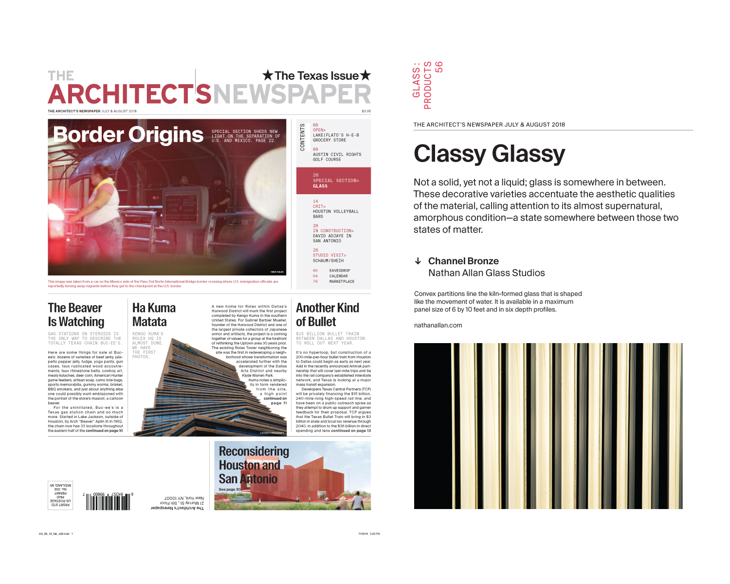 The Architect's Newspaper Channel Bronze 