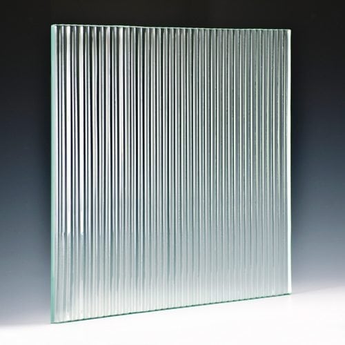 Chicago Fluted Architectural Cast Glass