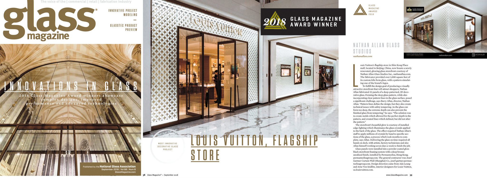 Glass Magazine Louis Vuitton Awards 2018