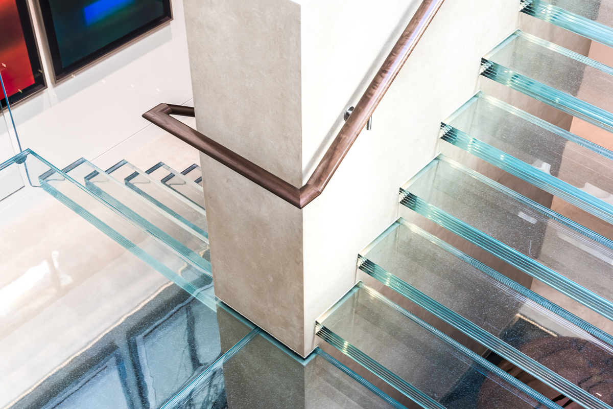 Stair Treads Glass Decorative