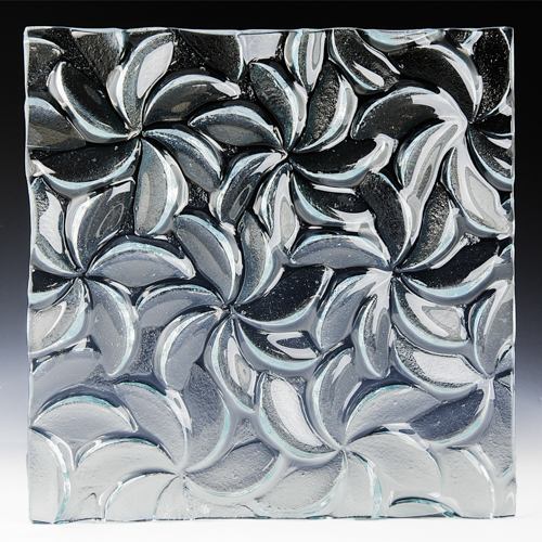 Pinwheel Low Iron Textured Glass 1