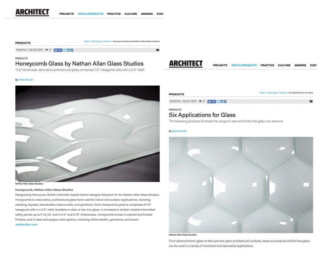 Architect Magazine | Honeycomb Glass