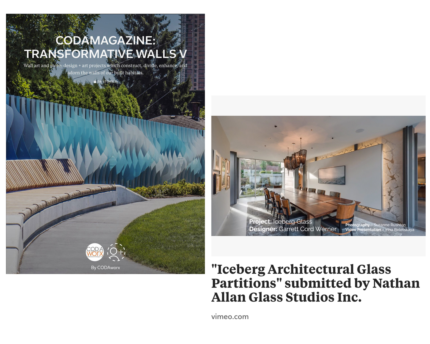CODAmagazine | Iceberg Architectural Glass Partitions