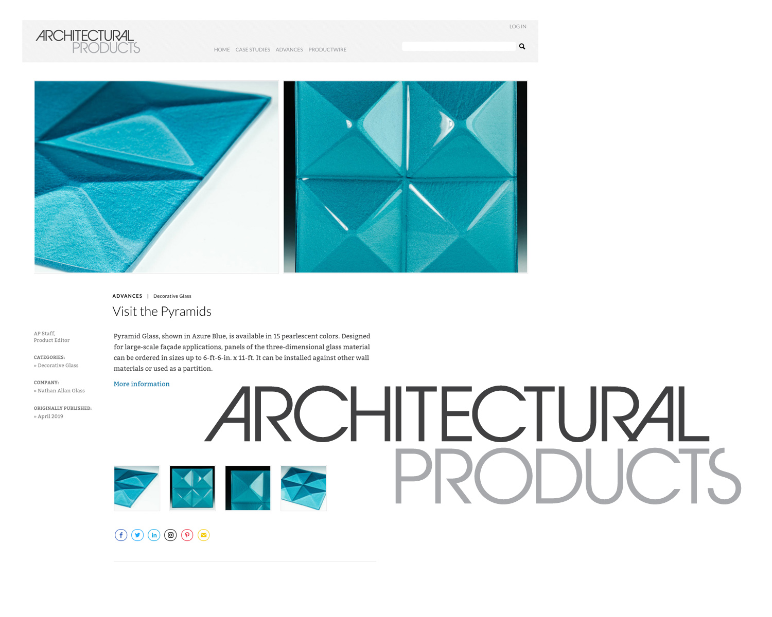 ARCHITECTURAL PRODUCTS | Pyramid