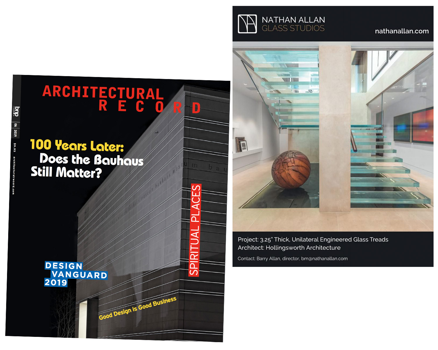 Architectural Record | Glass Stair Treads