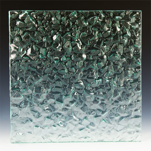 Arctic Ice Textured Glass Image 2