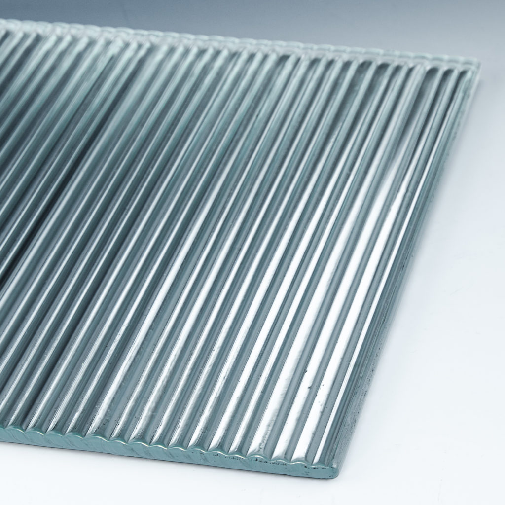 Fluted Glass Created By Nathan Allan Glass Studios Glass Manufacturing