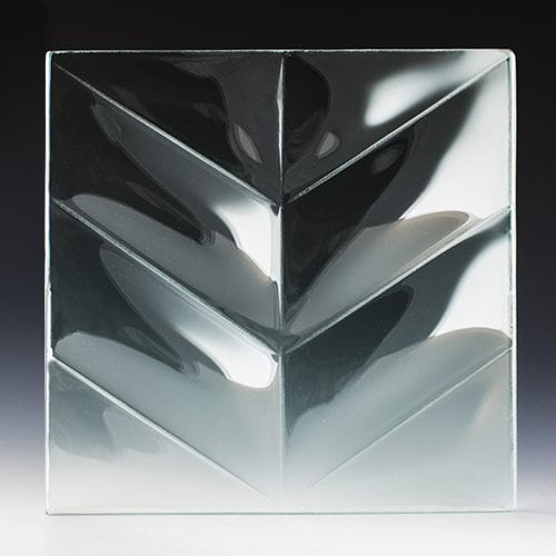 Convex V Glass front