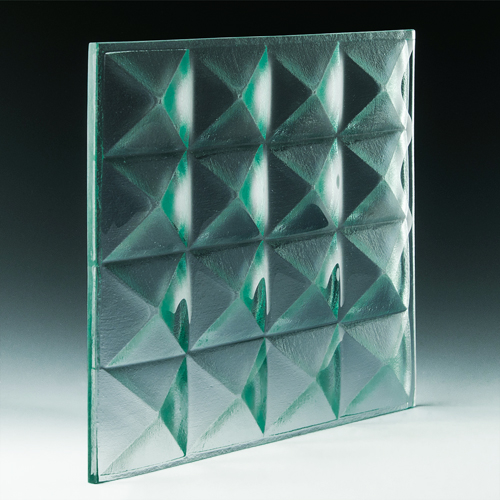 Pyramid Petite Clear Glass angle
