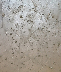 Air Bubbles in Thick Glass Countertops