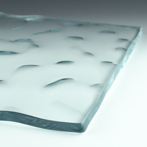 Water Mist Textured Glass flat