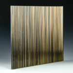 Fluted Bronze Silvered