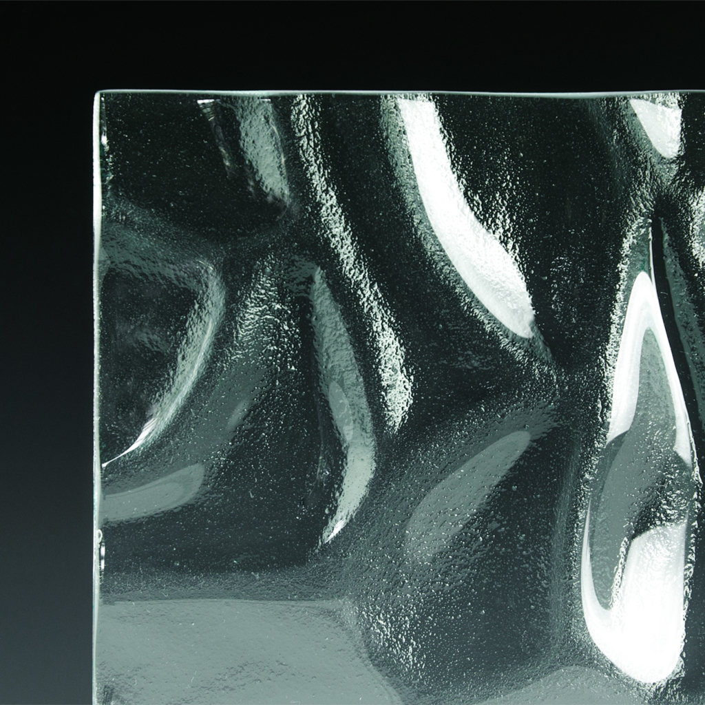 Dunes Textured Glass is a visually soft texture, ideal for designs where