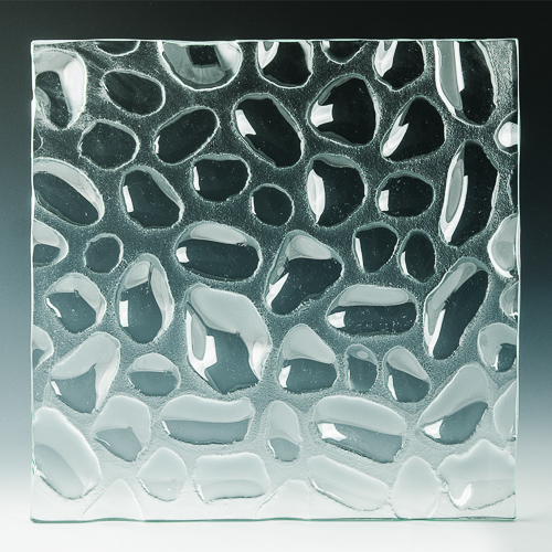 Molecule Textured Glass 2