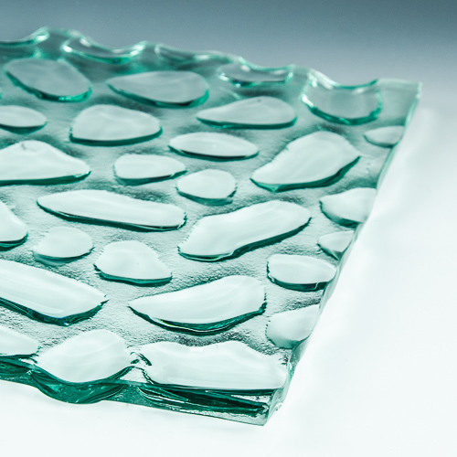Molecule Textured Glass 4