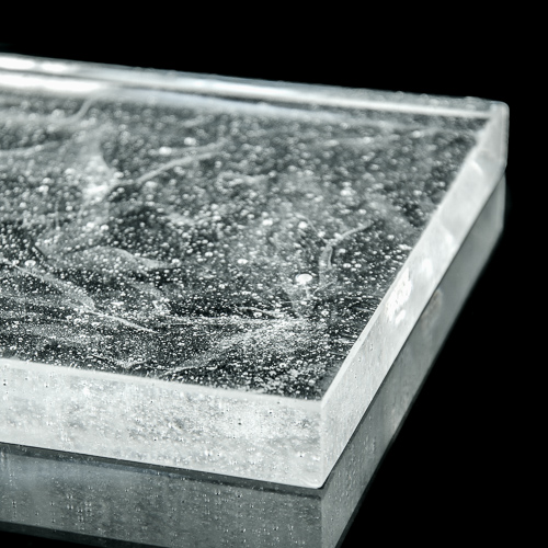 Crystalline Silk Glass Polished flat