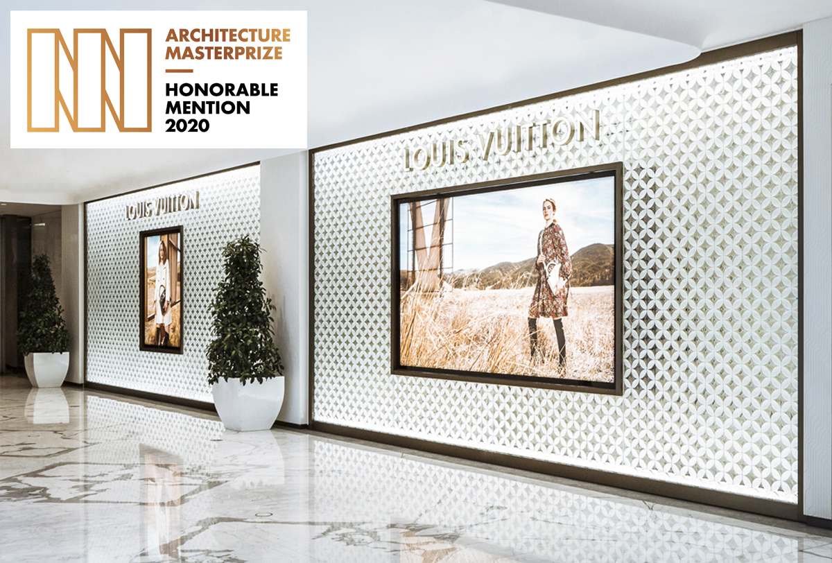 Architecture MasterPrize 2020 | Louis Vuitton Custom Convex 3D Architectural Glass