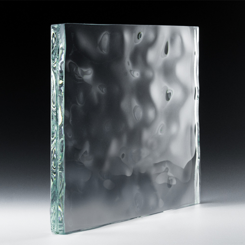 Water Textured Glass side
