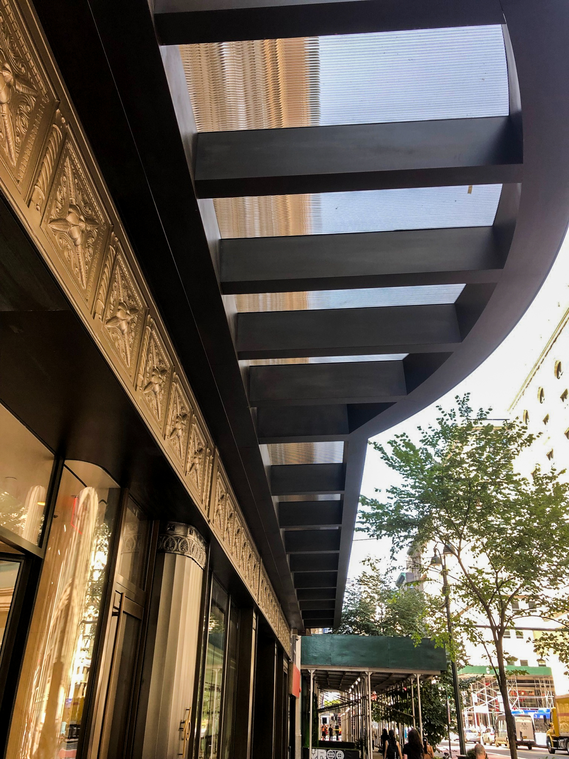 Unknown-1 Channel Bronze Silvered Façade