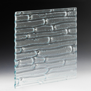 Castle Textured Glass for Walls, Glass Cladding and Glass Balustrade