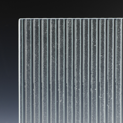 Linear XL Low Iron Textured Glass corner