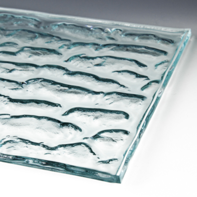 Stratos Textured Glass for Walls, Cladding and Glass Balustrade Projects