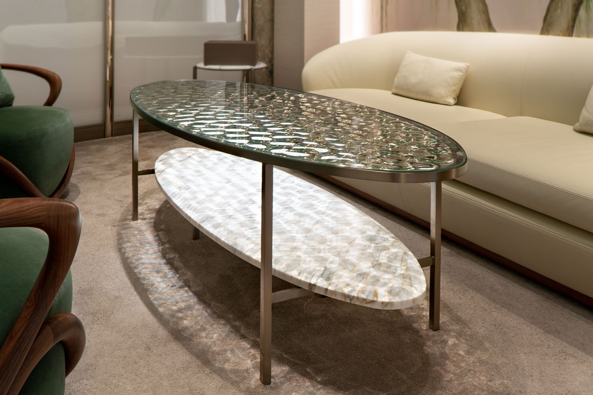 Jewelry Store Glass Table