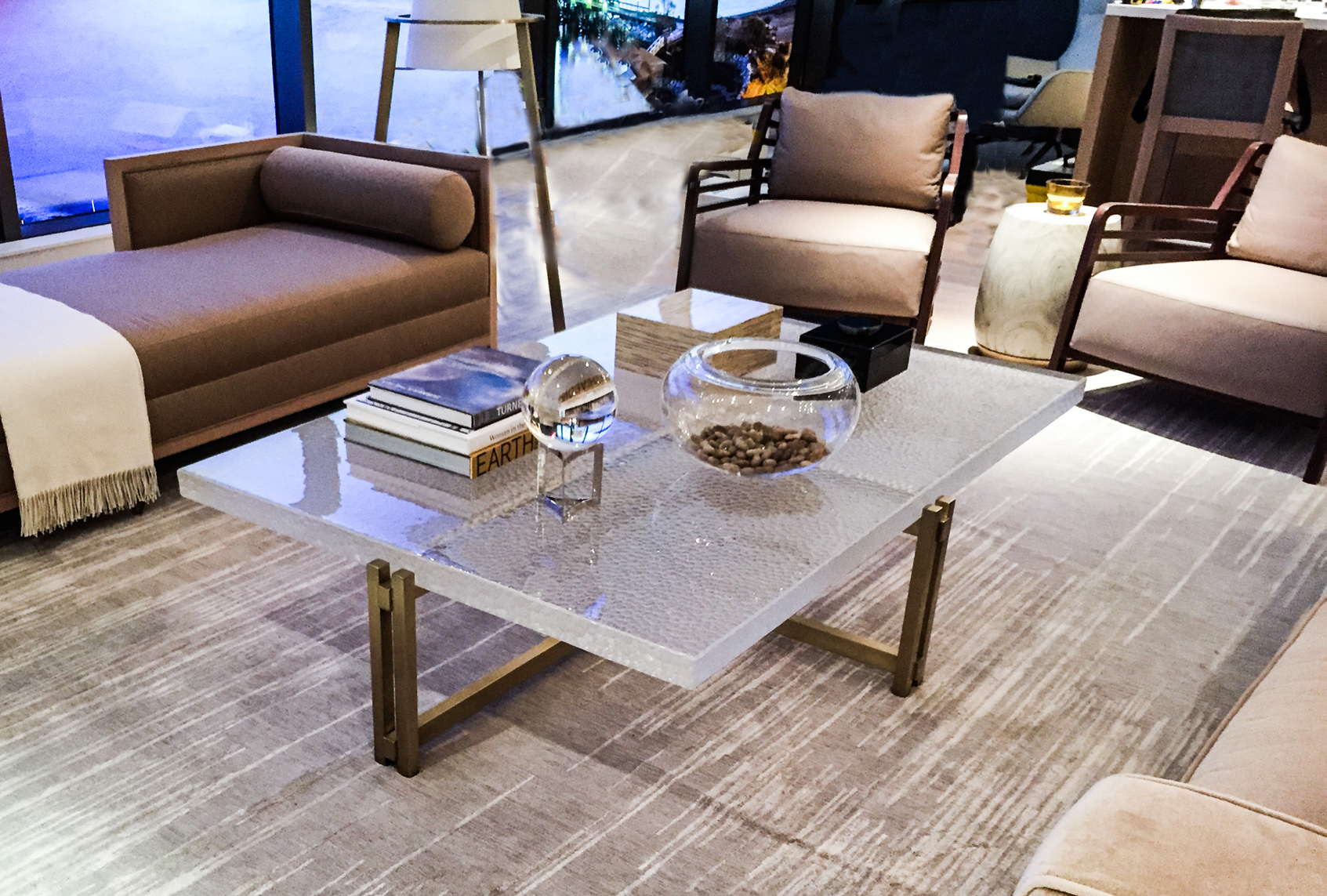 Textured Glass Furniture