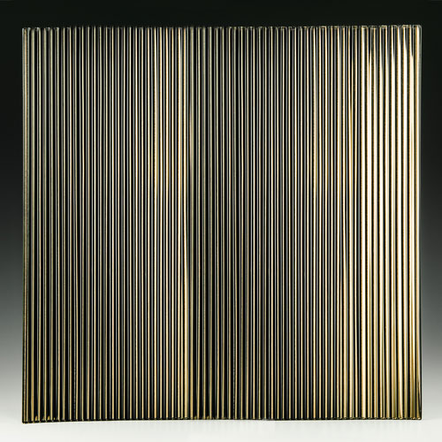 Fluted Bronze Silvered front