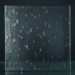 Seeded Textured Glass by Nathan Allan Glass Studios