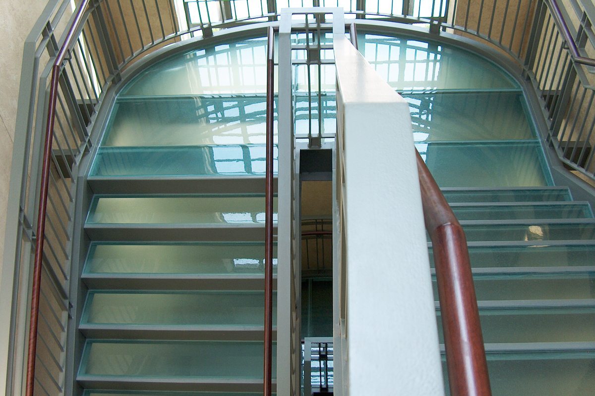 Calgary Glass Stair Treads