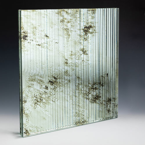 Complex Gold Ebony Glass Light 4